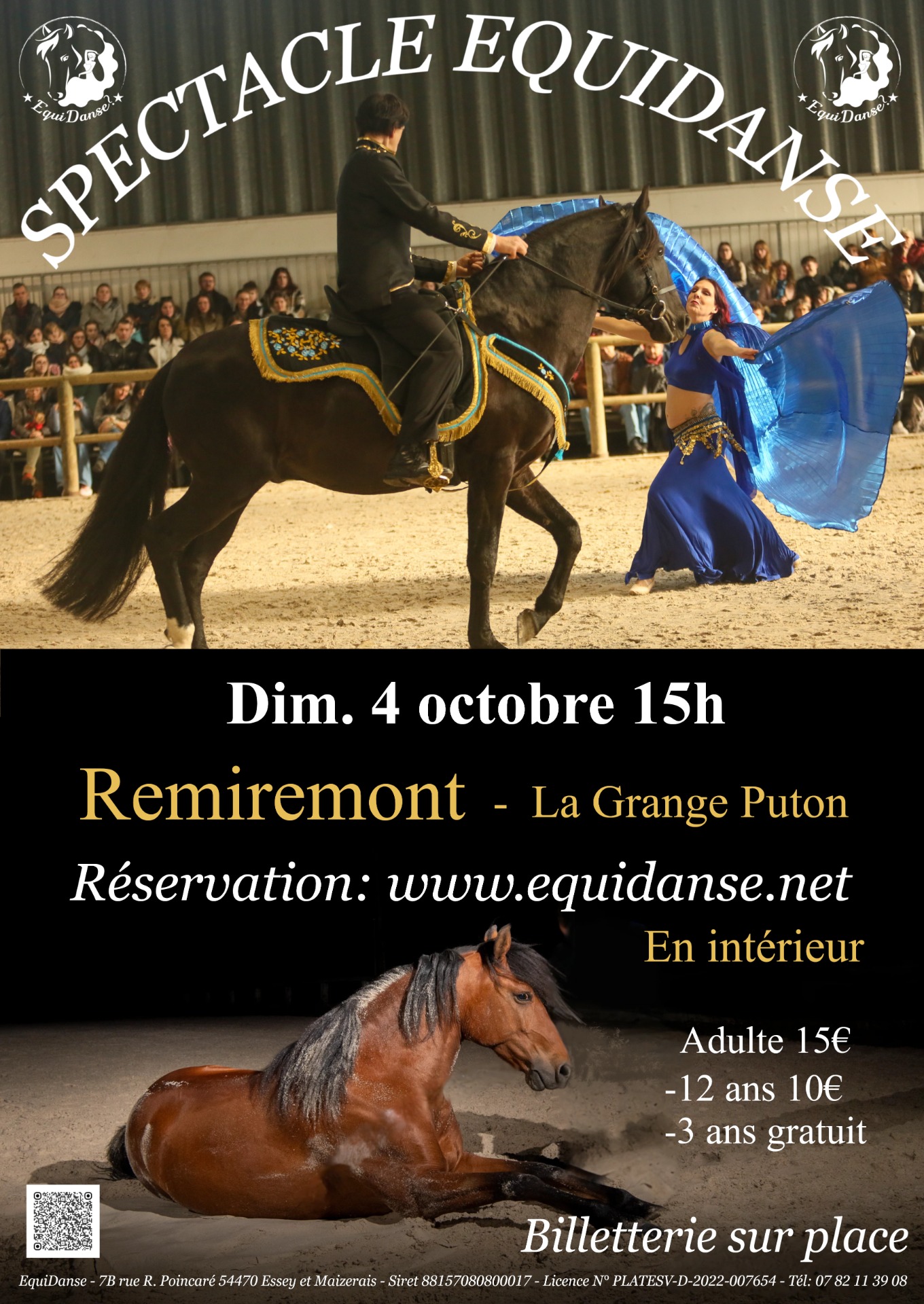 Affiche Spectacle Remiremont, Vosges